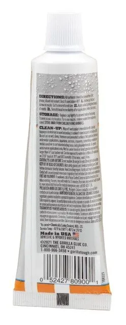 GORILLA SEALANT CLEAR 2.8OZ
